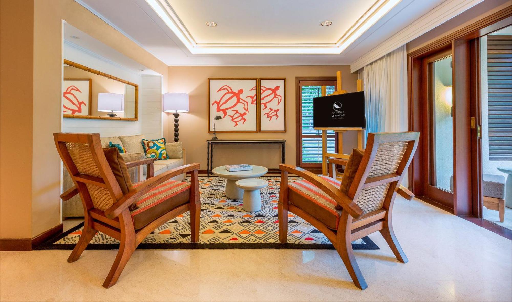 Constance Lemuria Grand Anse  Bagian luar foto Living room