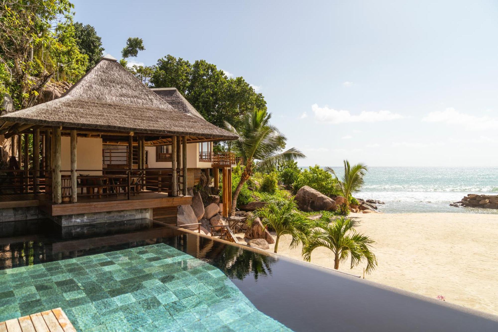 Constance Lemuria Grand Anse  Bagian luar foto Beachfront Pool Villa at Six Senses Samui